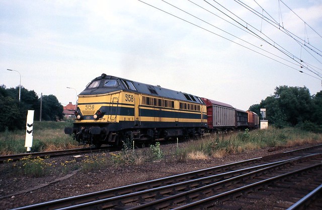 NMBS 5158 - Diest/Schaffen - 24/07/1988.
