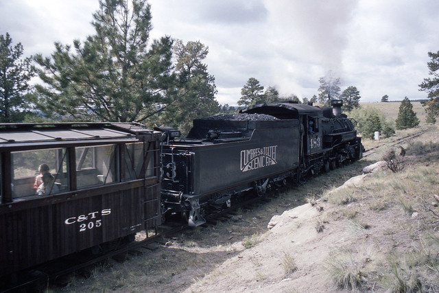 US NM Chama Cumbres and Toltec Scenic Railroad (9-1975 20) - Found Photo