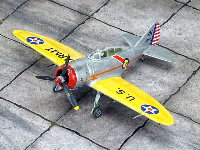 1:72 Wedell-Williams Model 46 P-42A ‘Kestrel’; aircraft ‘41’ of the United States Army Air Corps’ (USAAC) 18th Pursuit Group; Wheeler Field (O’ahu; Hawaii), early 1941 (What-if/Sword kit)