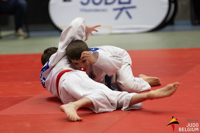 Sebastian Procopov (JC Tielt) Seyfullah Zubayraev (J.C. Judo Kodokan Valca)