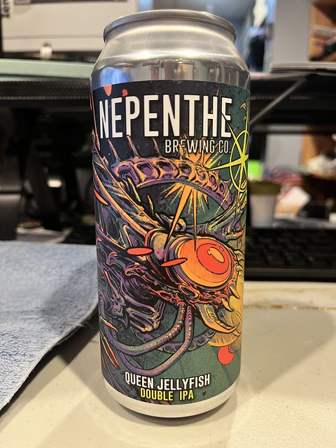 2024 47/365 2/16/2024 FRIDAY - Queen Jellyfish Double IPA - Nepenthe Vreing Company Baltimore Maryland