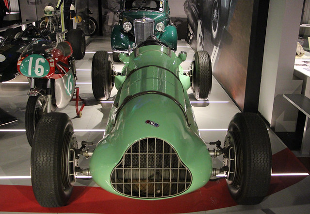 1938 ERA E-Type Chassis No GP1 at the Silverstone Museum