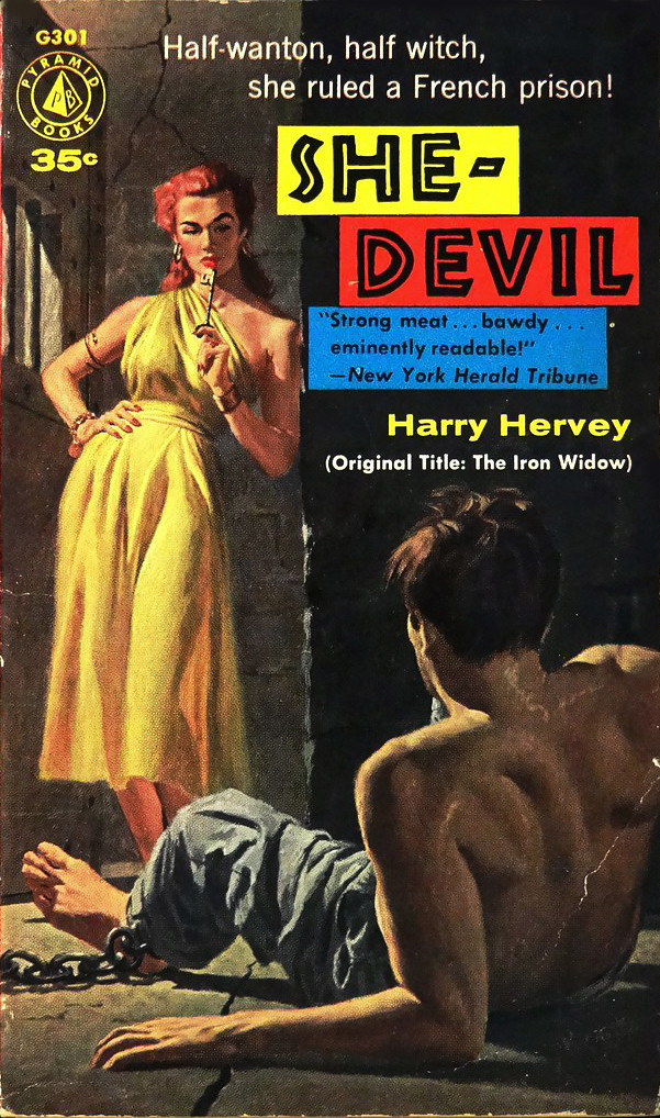 Harry Hervey - She-Devil (1957, Pyramid Books #G301)