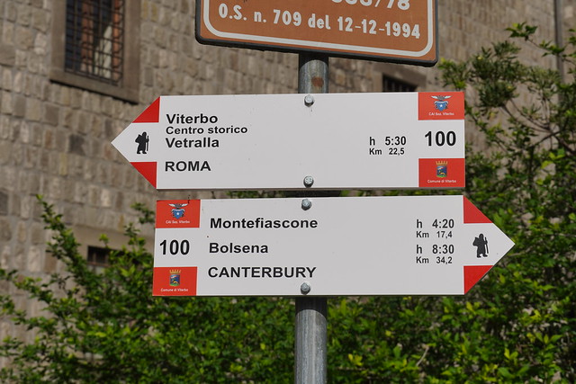 Signs, Viterbo  June 2023