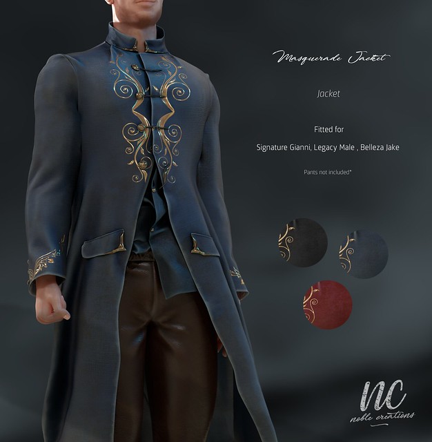 [NC] - NEW RELEASE Masquerade Jacket Man Cave