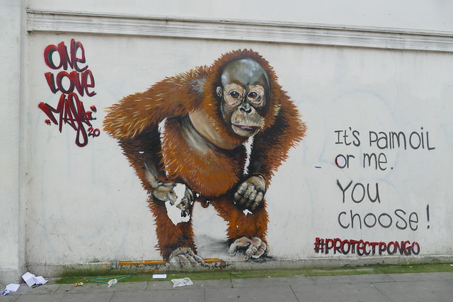 'Protect Pongo' by Louis Masai, Whymark Avenue, Haringey
