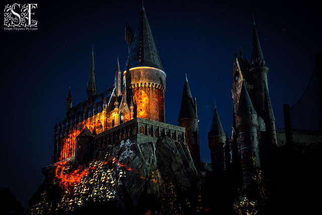 A Dark Glow on Hogwarts