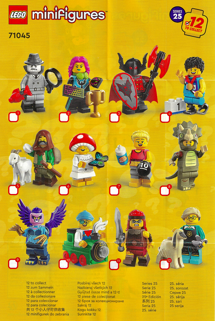 LEGO Collectable Minifigures Series 25 (71045)
