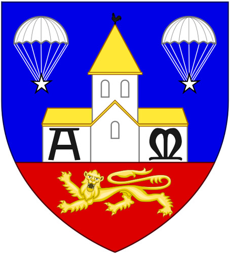 Sainte-Mère-Église Coat of Arms Wikimedia Commons: Manassas