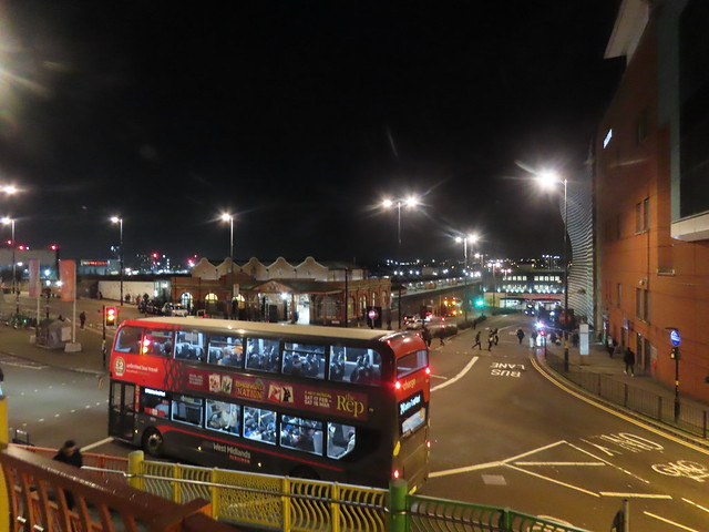 Birmingham Moor Street Station and the no 24 bus