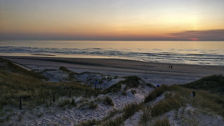 Sunset in the dunes
