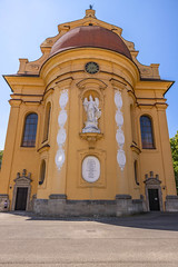 Unterwegs in Ellwangen: Bei der  Wallfahrtskirche Schönenberg  im Juni 2023