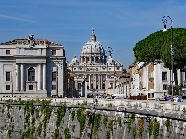 The Vatican from St. Angelo Bridge