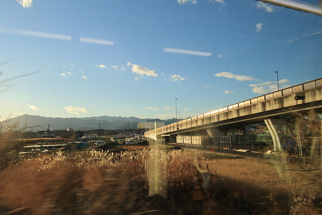 View through a Window of Train on Sagami Line 2