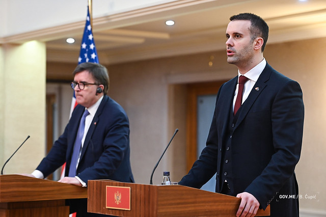 Milojko Spajić - Džejms O’Brajen,  pomoćnik državnog sekretara SAD za evropska i evroazijska pitanja