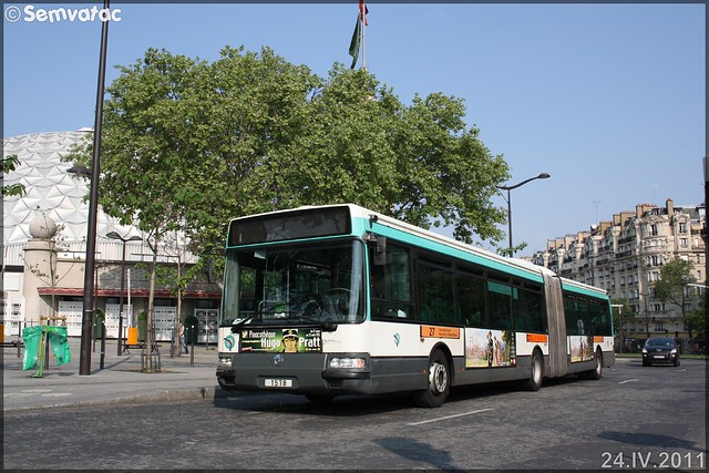 Renault Agora L – RATP (Régie Autonome des Transports Parisiens) / STIF (Syndicat des Transports d'Île-de-France) n°1578