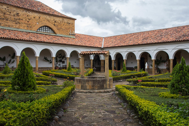 Inner Courtyard, Convento del Santo Ecce Homo, Boyacá, Colombia