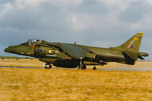 Harrier GR7 ZG861 'AA' 3 Squadron
