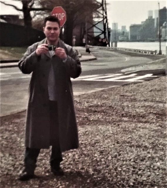 Me in 2001, on Roosevelt Island