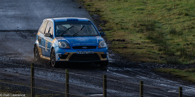 Grant construction Rally at Knockhill Racing Circuit 18/02/2024 Stages 1&2
