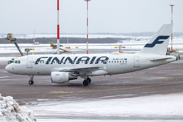 Finnair - Airbus A319-112 OH-LVL @ Helsinki Vantaa