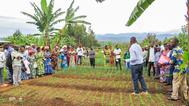 Short training session on vegetable production technologies