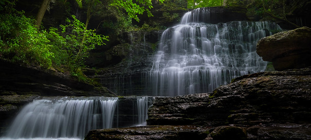 Secluded Tennessee Waterfall