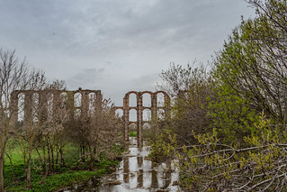 Römischer Aquädukt de los Milagros in Mérida
