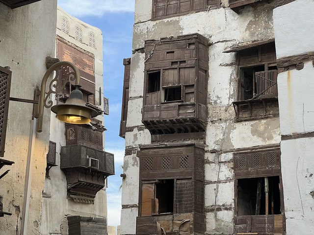 Barrio de Al Balad en Jeddah (Arabia Saudí)