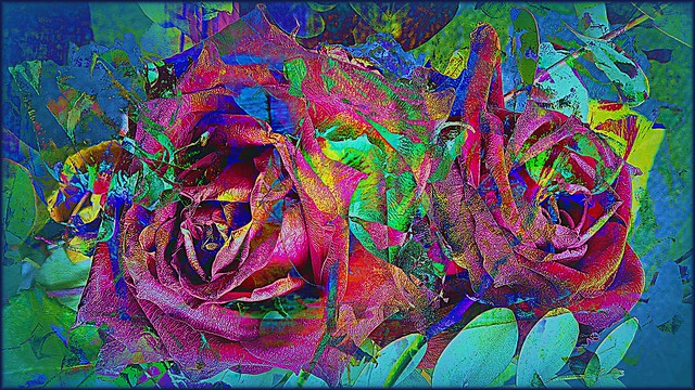 Blumenmuster Rosenstruktur / floral pattern rose structure / 花卉图案玫瑰结构/ Структура розы с цветочным узором / rosa structuram floralibus exemplar