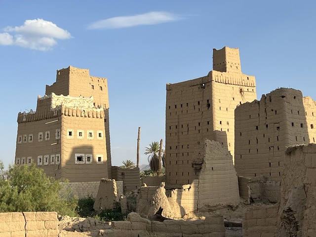 Casas de barro de Najrán (Arabia Saudí)
