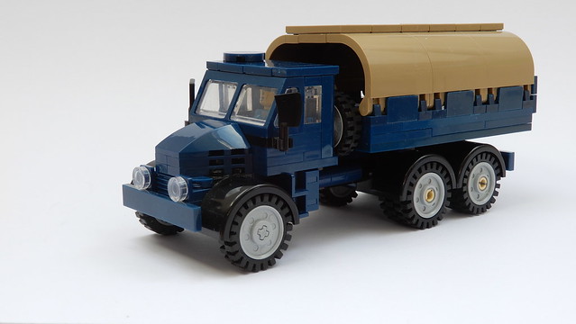 How to Build a Small Lego Praga V3S Truck