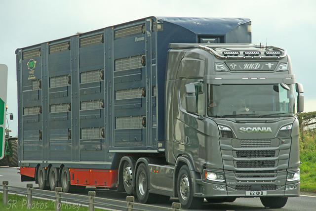 Scania S650 KKD Farms Livestock Transporter E2 KKD