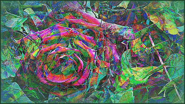 Blumenmuster Rosenstruktur / floral pattern rose structure / 花卉图案玫瑰结构/ Структура розы с цветочным узором / rosa structuram floralibus exemplar