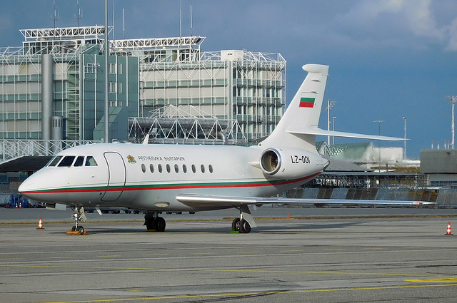 Bulgaria Air Force Falcon 2000EX LZ-001