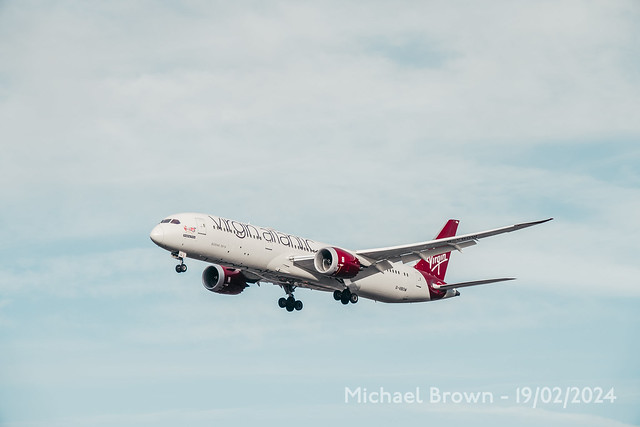 G-VBOW Virgin Atlantic Boeing 787-9 Dreamliner