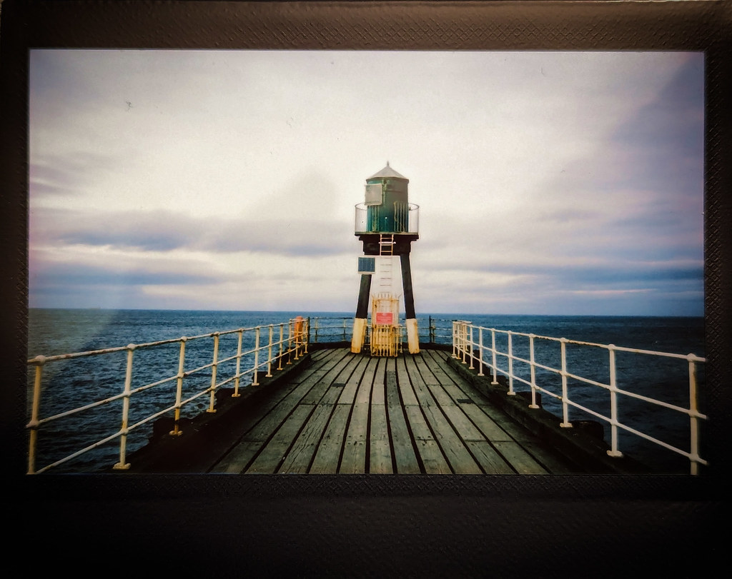 2024 02 20 Whitby Pier Instax Rough