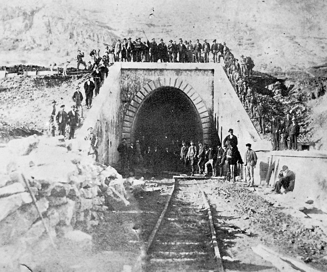 Monte Bove tunnel 1887