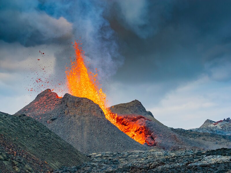 Iceland nature  - Fagradalsfjall volcano