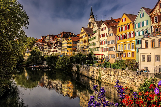 Tübingen and the Neckar river