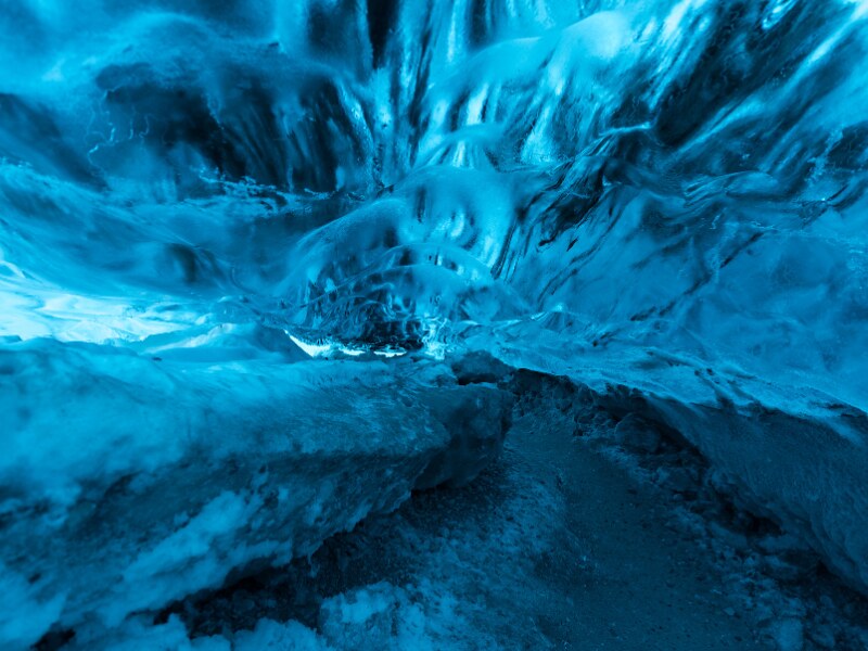 Iceland nature  - ice cave