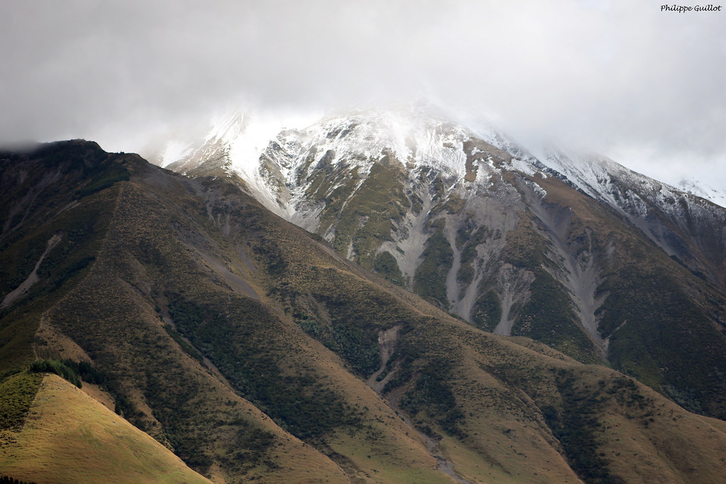 Haut sommet des Alpes néo-zélandaises