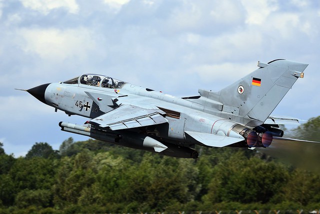 German Air Force Taktisches Panavia Tornado ECR 45+14 - Luftwaffengeschwader 51