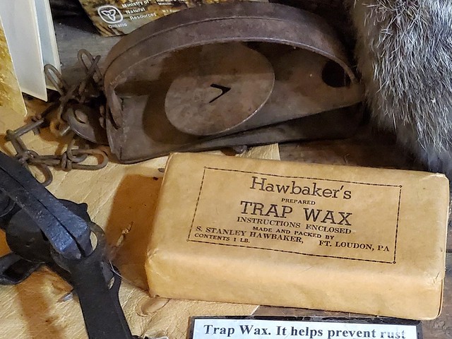 Trap; wax