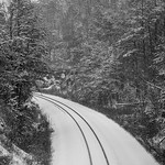 Appalachian train tracks 