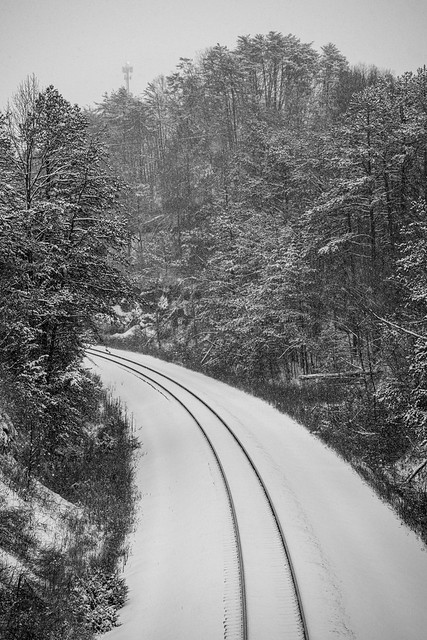 Appalachian train tracks