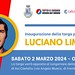 La targa in memoria di Luciano Limena alla Scogliera