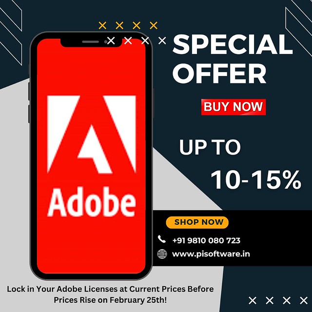 Last Chance Alert: Lock in Current Adobe Products Prices Online Before They Increase! There are only three days left.