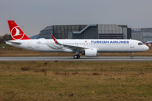 A321-271NX, Turkish Airlines, D-AVXG, TC-LPC (MSN 11704)