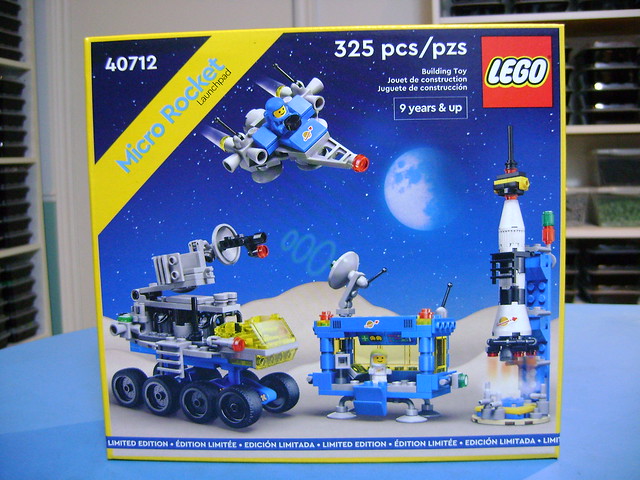 Lego set 4072 space classic micro